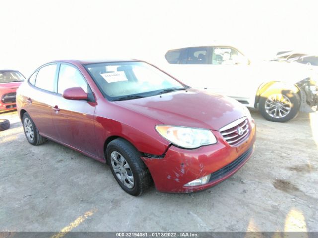 HYUNDAI ELANTRA 2010 kmhdu4ad6au021326