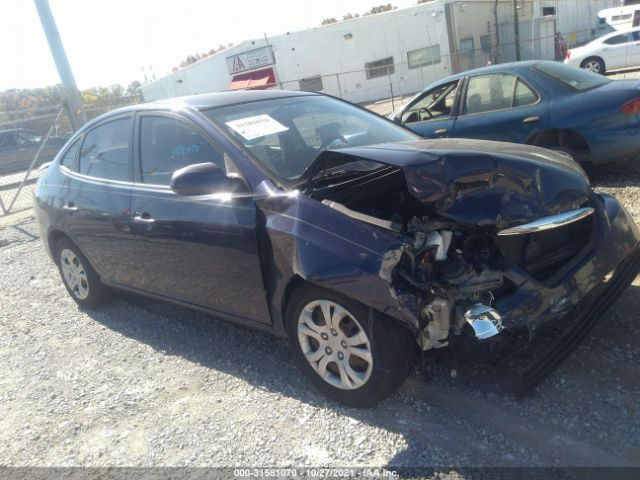 HYUNDAI ELANTRA 2010 kmhdu4ad6au037638