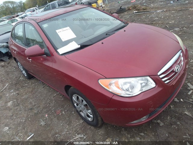 HYUNDAI ELANTRA 2010 kmhdu4ad6au058912