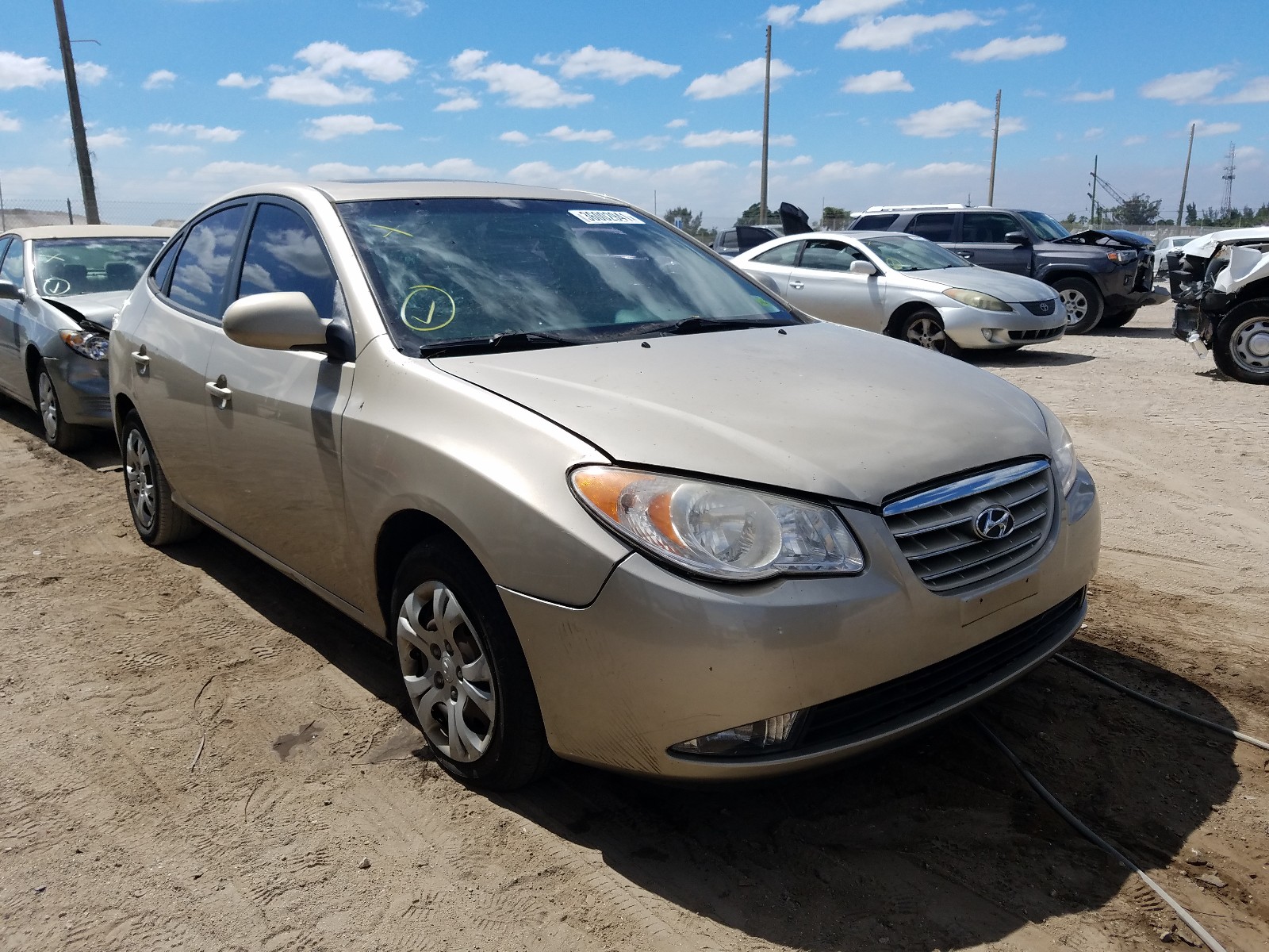 HYUNDAI ELANTRA BL 2010 kmhdu4ad6au066721