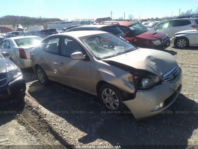 HYUNDAI ELANTRA 2010 kmhdu4ad6au101645