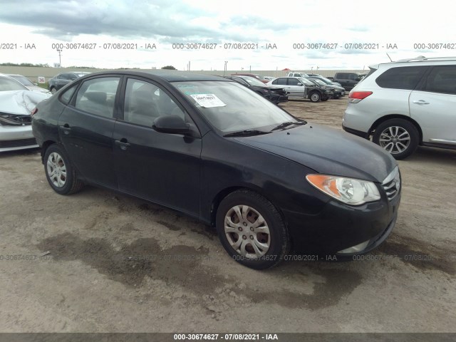 HYUNDAI ELANTRA 2010 kmhdu4ad6au858125