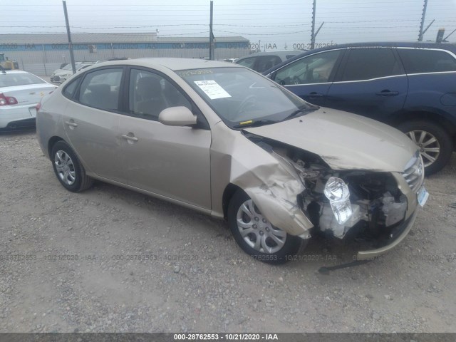 HYUNDAI ELANTRA 2010 kmhdu4ad6au872106