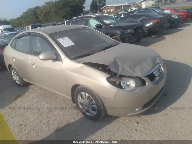 HYUNDAI ELANTRA 2010 kmhdu4ad7au020864