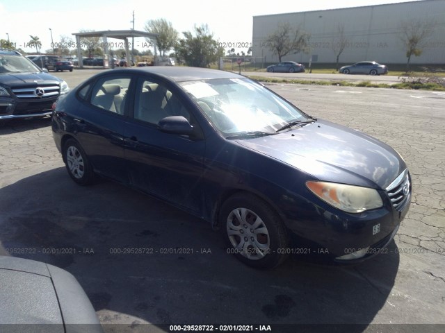 HYUNDAI ELANTRA 2010 kmhdu4ad7au041441