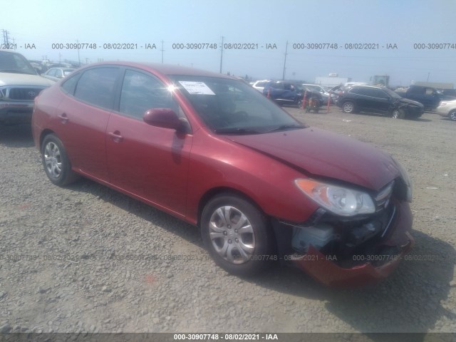 HYUNDAI ELANTRA 2010 kmhdu4ad7au181070