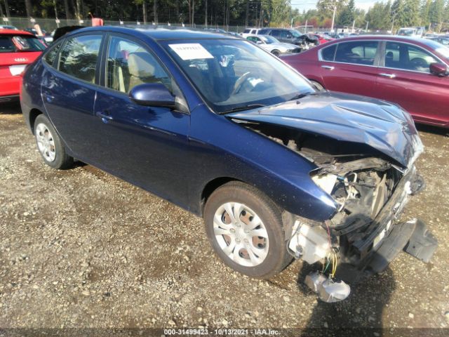 HYUNDAI ELANTRA 2010 kmhdu4ad7au883681