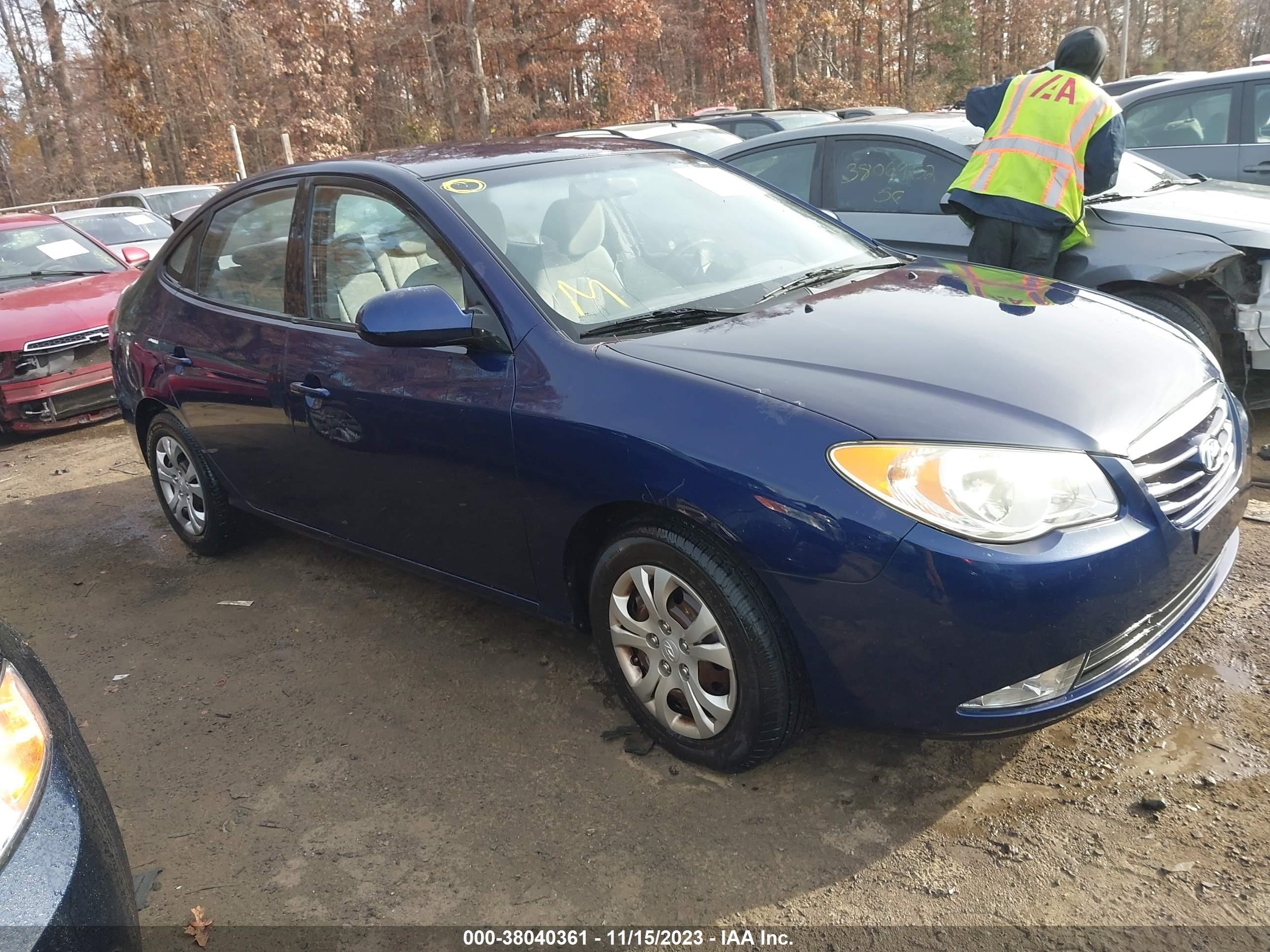 HYUNDAI ELANTRA 2010 kmhdu4ad7au980590