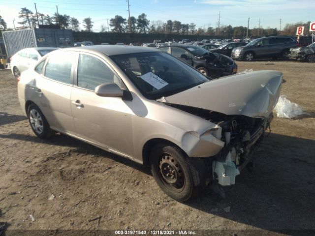 HYUNDAI ELANTRA 2010 kmhdu4ad8au160051