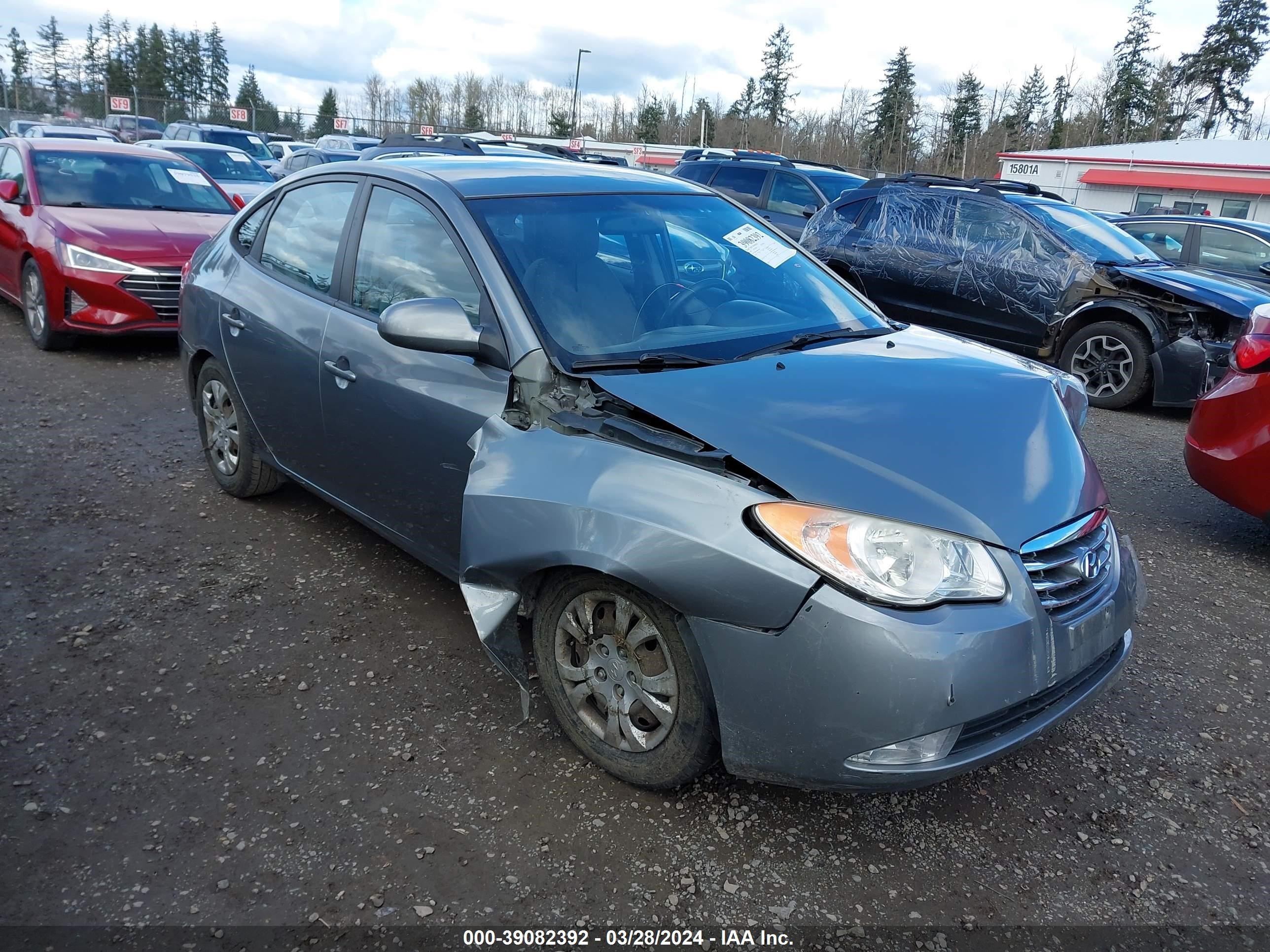 HYUNDAI ELANTRA 2010 kmhdu4ad8au185015