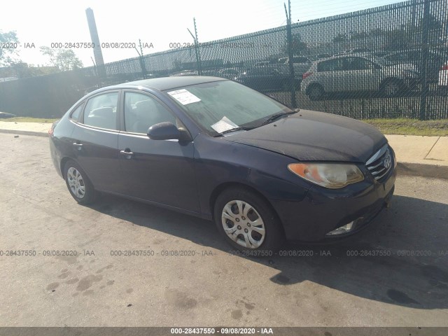 HYUNDAI ELANTRA 2010 kmhdu4ad8au880000