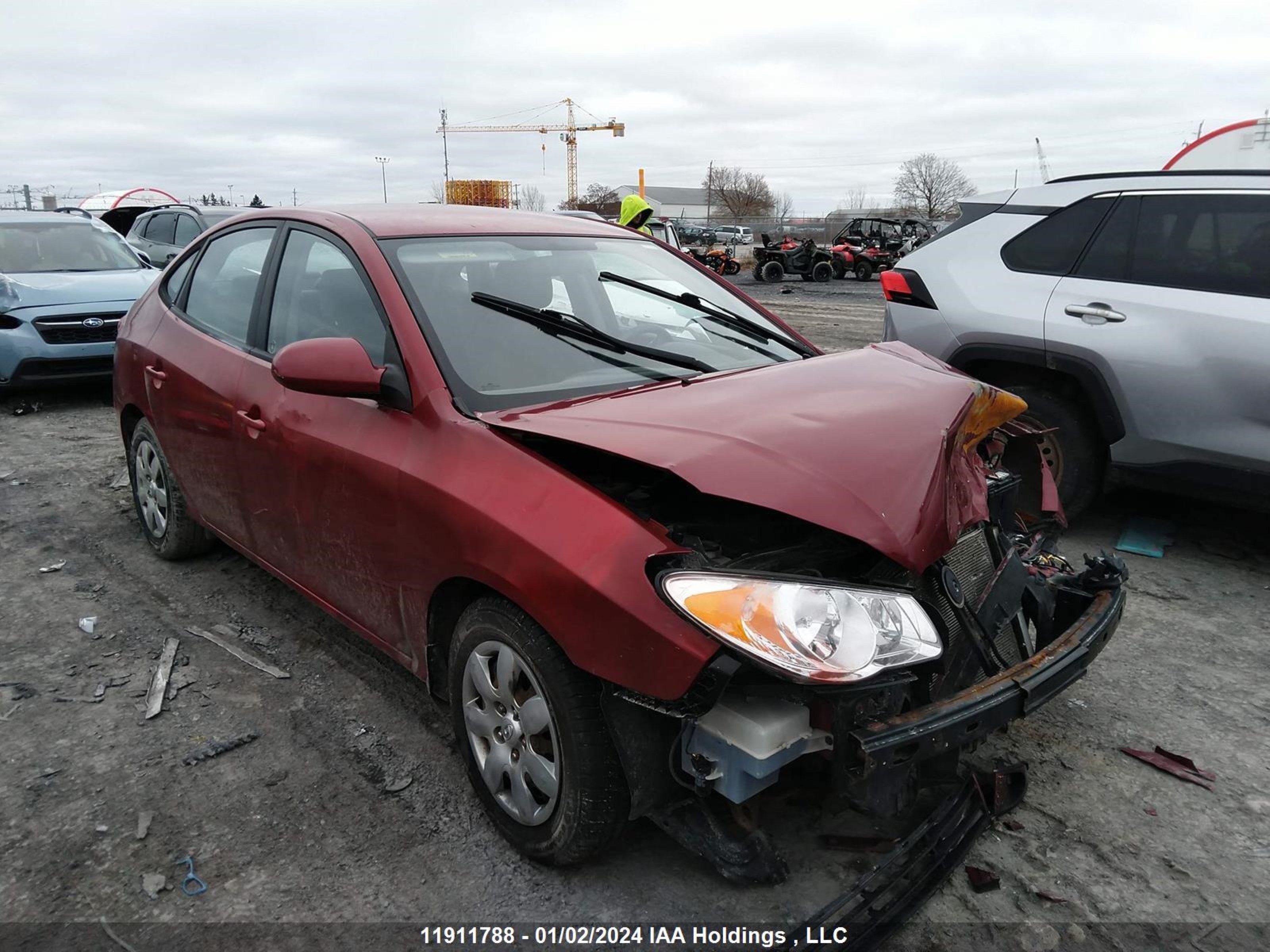 HYUNDAI ELANTRA 2010 kmhdu4ad9au057740