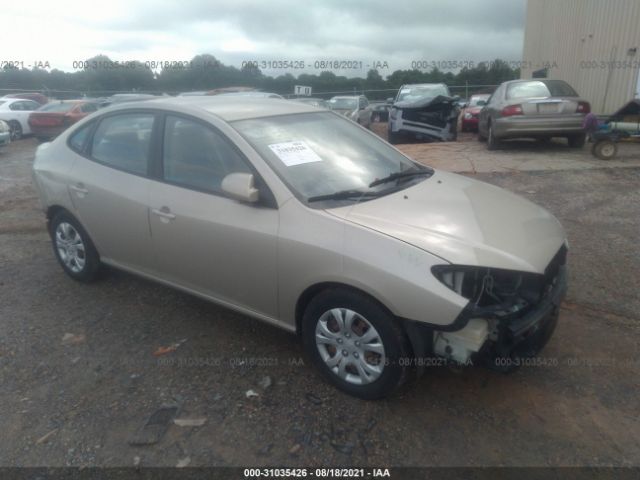 HYUNDAI ELANTRA 2010 kmhdu4ad9au074621