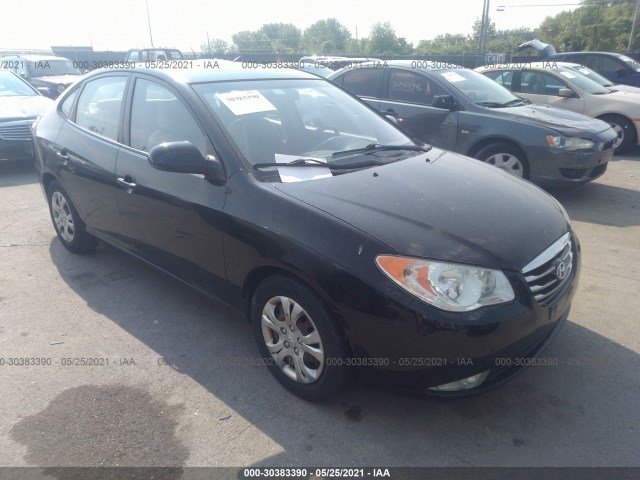 HYUNDAI ELANTRA 2010 kmhdu4ad9au180700