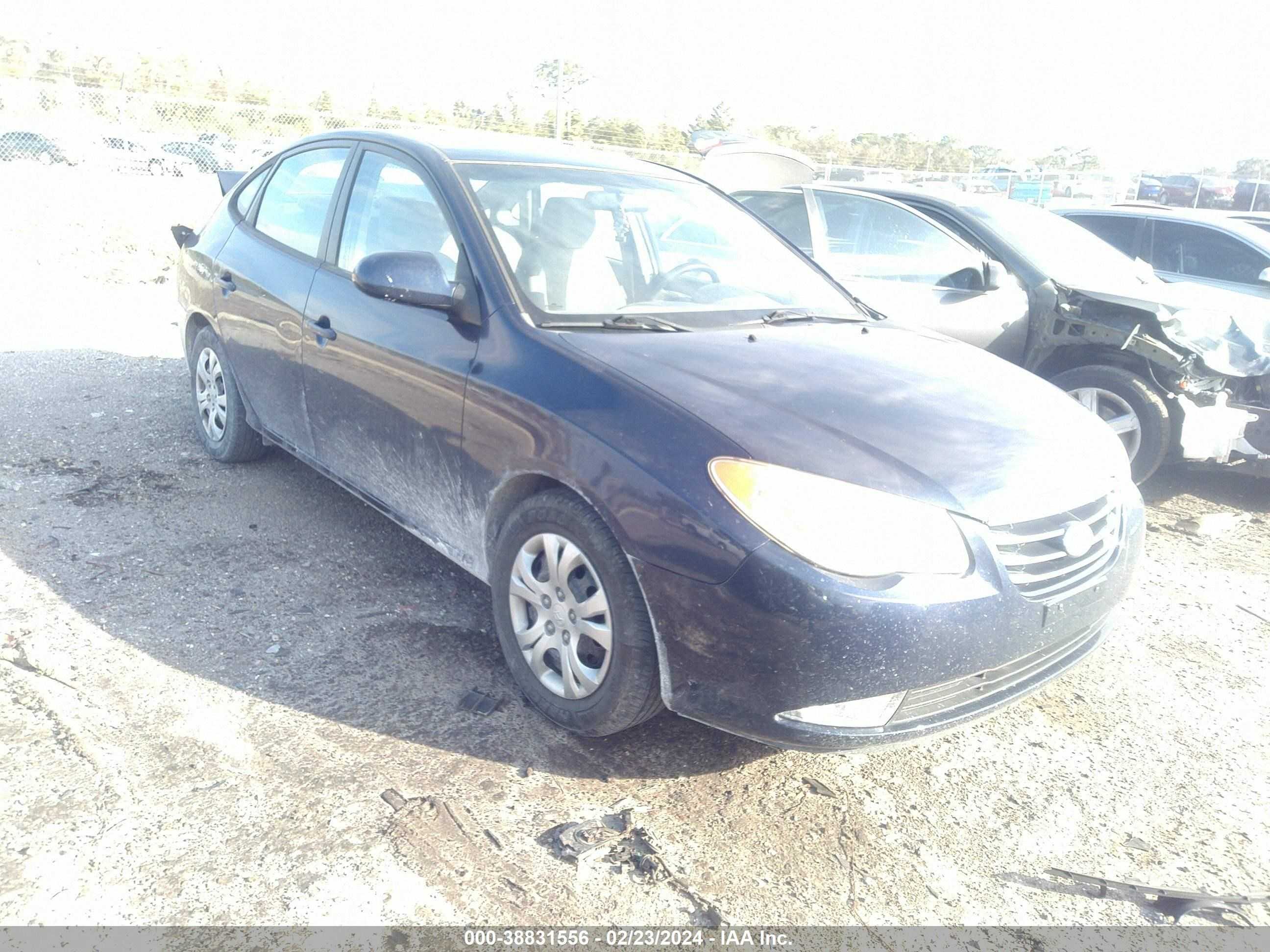 HYUNDAI ELANTRA 2010 kmhdu4ad9au184908