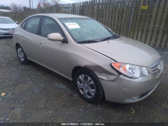 HYUNDAI ELANTRA 2010 kmhdu4adxau200534