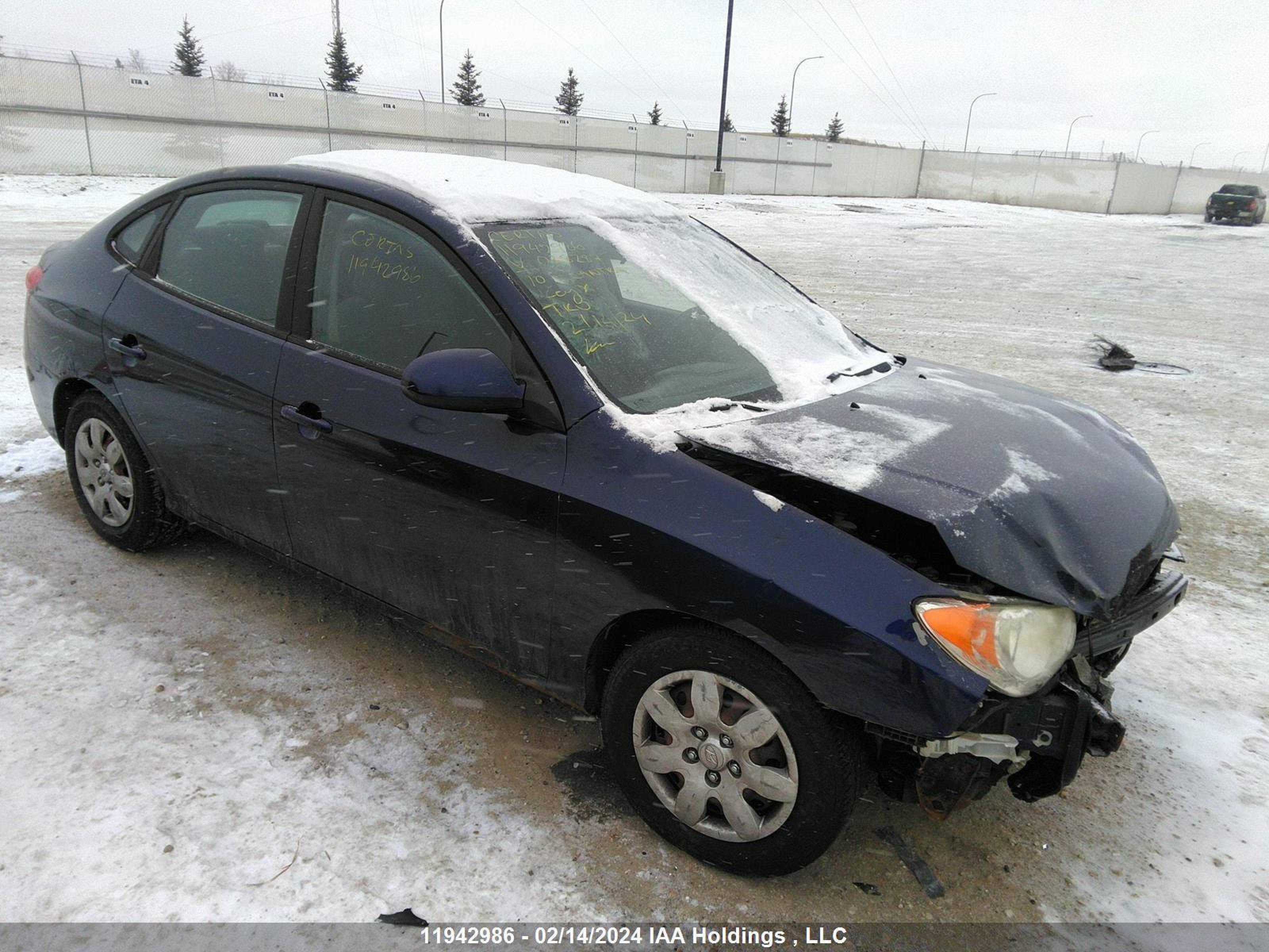 HYUNDAI ELANTRA 2010 kmhdu4bd4au028287