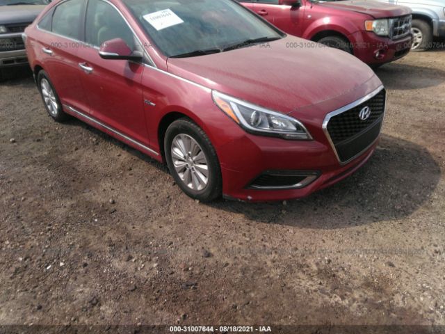 HYUNDAI SONATA HYBRID 2016 kmhe24l10ga011656