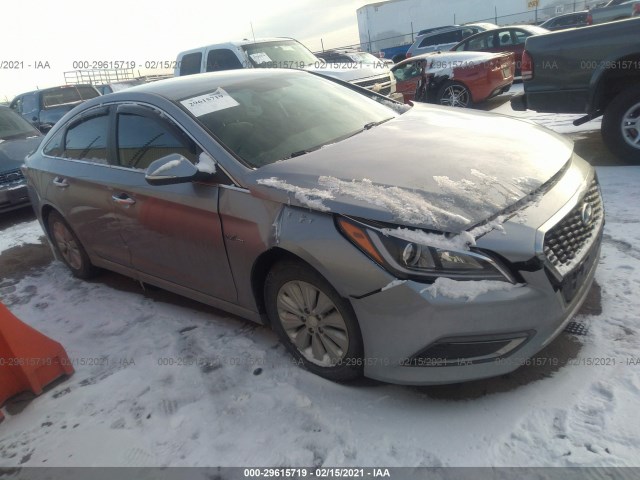 HYUNDAI SONATA HYBRID 2016 kmhe24l10ga014279