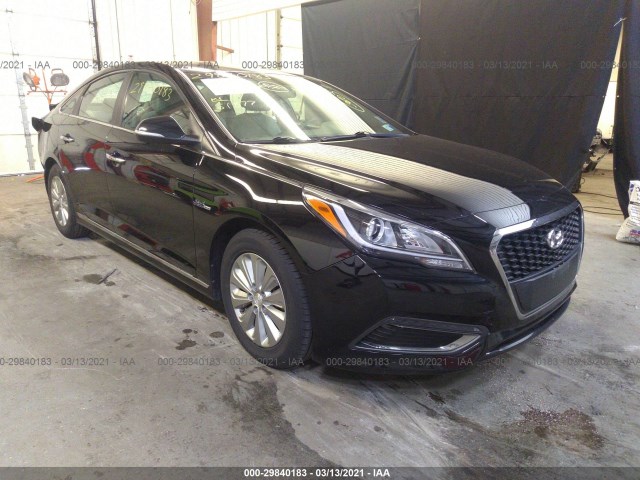 HYUNDAI SONATA HYBRID 2016 kmhe24l10ga015478