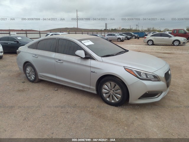 HYUNDAI SONATA HYBRID 2016 kmhe24l10ga016419