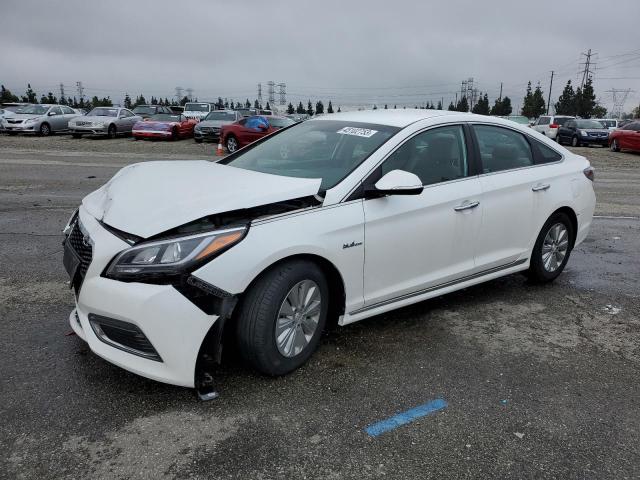 HYUNDAI SONATA HYB 2016 kmhe24l10ga027890