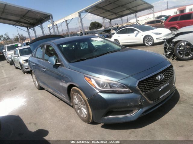 HYUNDAI SONATA HYBRID 2016 kmhe24l10ga029218