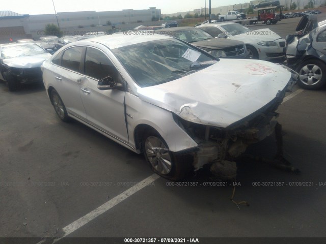 HYUNDAI SONATA HYBRID 2016 kmhe24l10ga040431