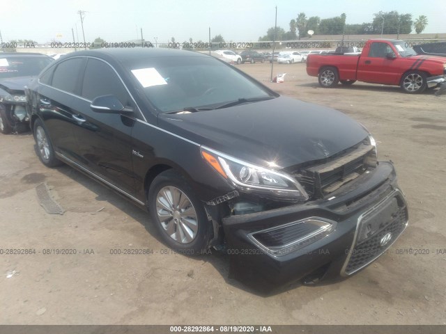 HYUNDAI SONATA HYBRID 2017 kmhe24l10ha055433