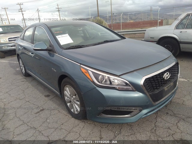 HYUNDAI SONATA HYBRID 2016 kmhe24l11ga012072