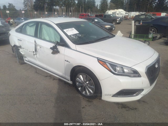 HYUNDAI SONATA HYBRID 2016 kmhe24l11ga025632