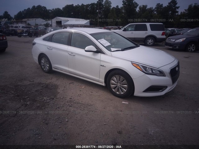 HYUNDAI SONATA HYBRID 2016 kmhe24l11ga040941