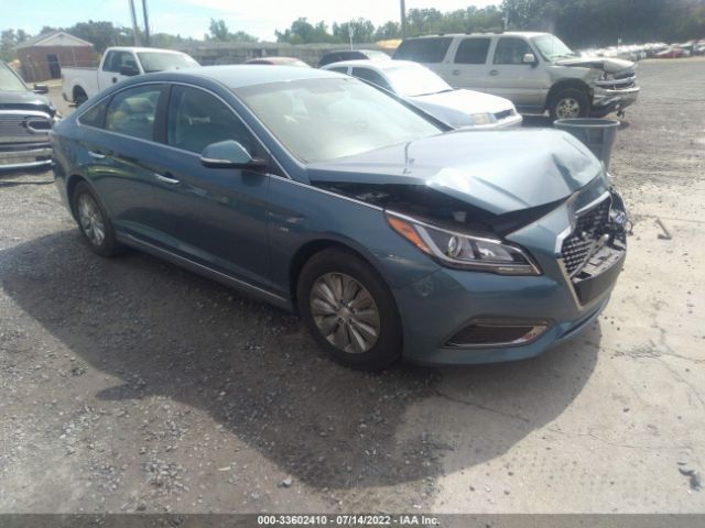 HYUNDAI SONATA HYBRID 2016 kmhe24l11ga041863