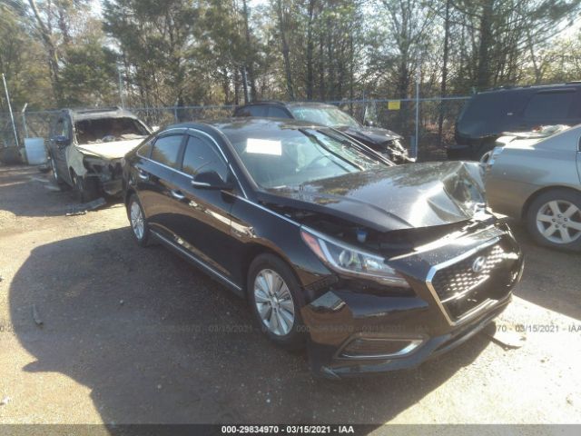 HYUNDAI SONATA HYBRID 2016 kmhe24l12ga011948