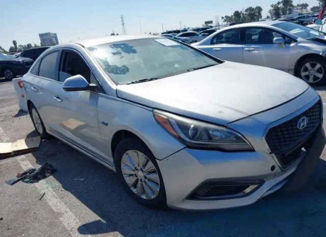 HYUNDAI SONATA HYBRID 2016 kmhe24l12ga019046