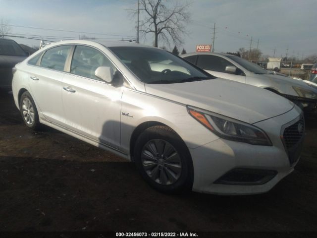 HYUNDAI SONATA HYBRID 2016 kmhe24l12ga025932