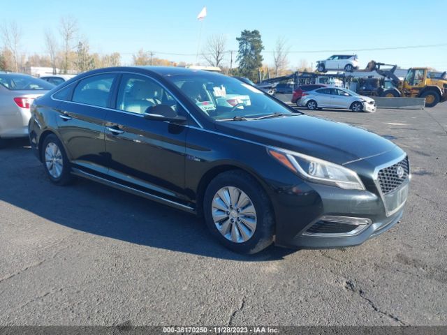 HYUNDAI SONATA HYBRID 2016 kmhe24l12ga037014