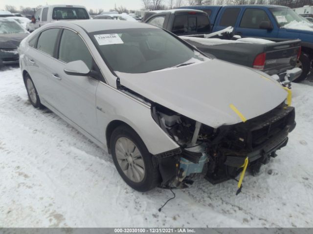 HYUNDAI SONATA HYBRID 2016 kmhe24l13ga016169