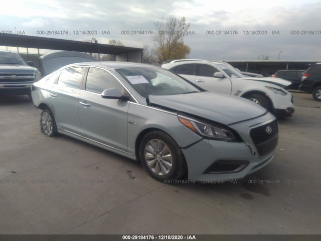 HYUNDAI SONATA HYBRID 2016 kmhe24l13ga016284