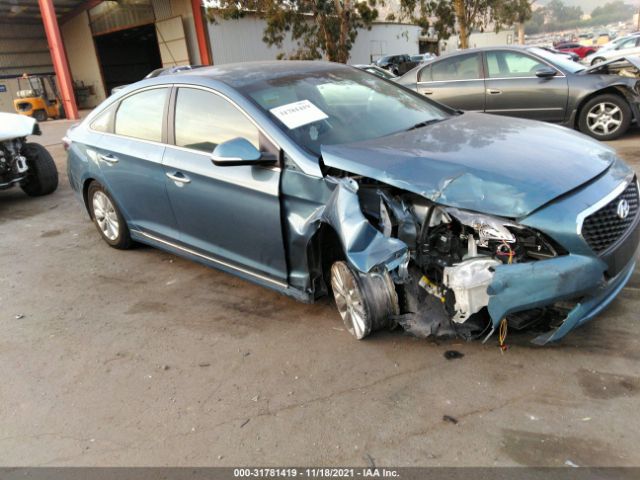 HYUNDAI SONATA HYBRID 2016 kmhe24l13ga027902