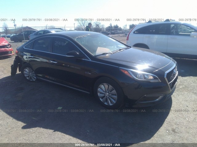 HYUNDAI SONATA HYBRID 2016 kmhe24l13ga039595