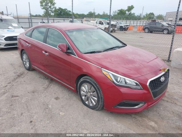 HYUNDAI SONATA HYBRID 2016 kmhe24l13ga041606