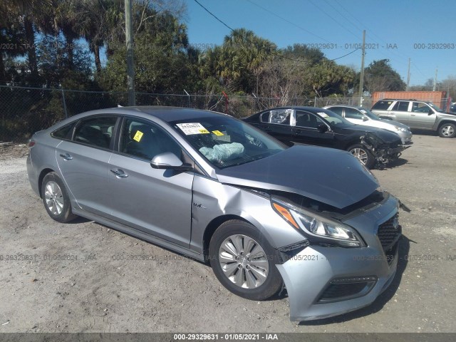 HYUNDAI SONATA HYBRID 2016 kmhe24l14ga008484