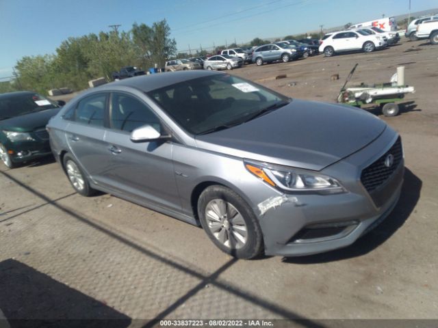 HYUNDAI SONATA HYBRID 2016 kmhe24l14ga009263