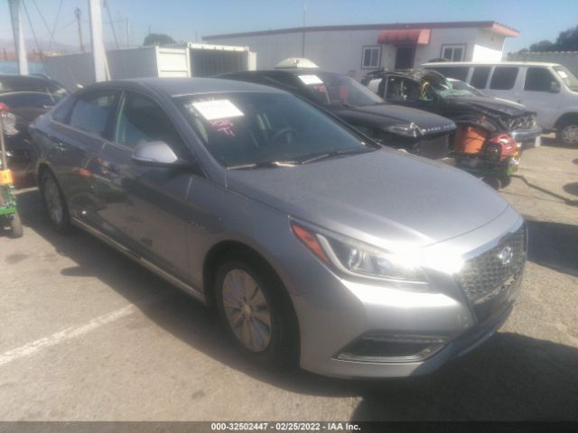 HYUNDAI SONATA HYBRID 2016 kmhe24l14ga013989