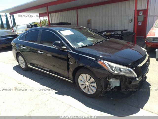 HYUNDAI SONATA HYBRID 2016 kmhe24l14ga014575