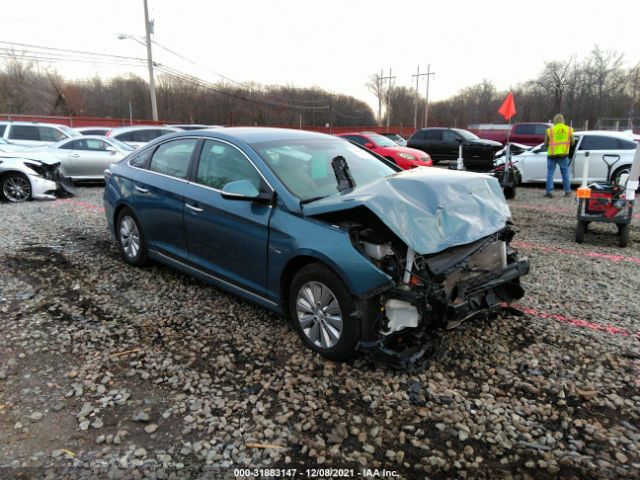 HYUNDAI SONATA HYBRID 2016 kmhe24l14ga015421