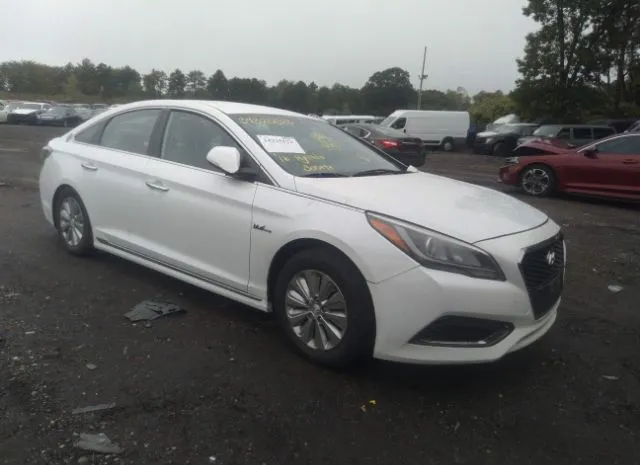 HYUNDAI SONATA HYBRID 2016 kmhe24l14ga027889