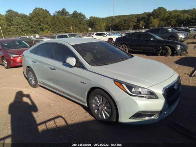 HYUNDAI SONATA HYBRID 2016 kmhe24l14ga028430