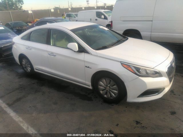 HYUNDAI SONATA HYBRID 2016 kmhe24l14ga033594